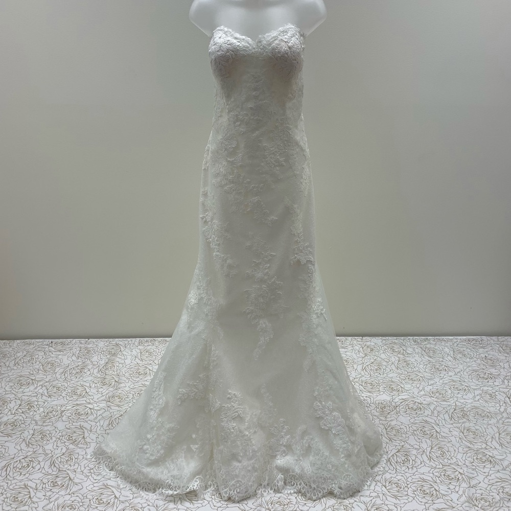 NWT Strapless Wedding Dress w/ Corset Back